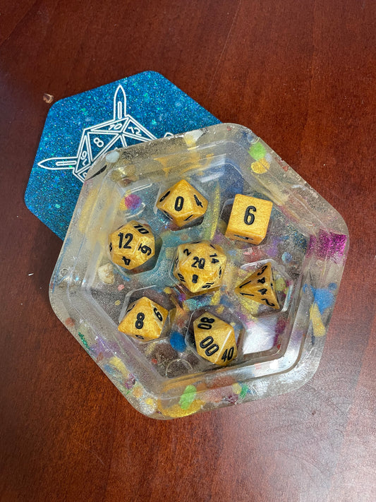 Hexagon DnD Dice Holder