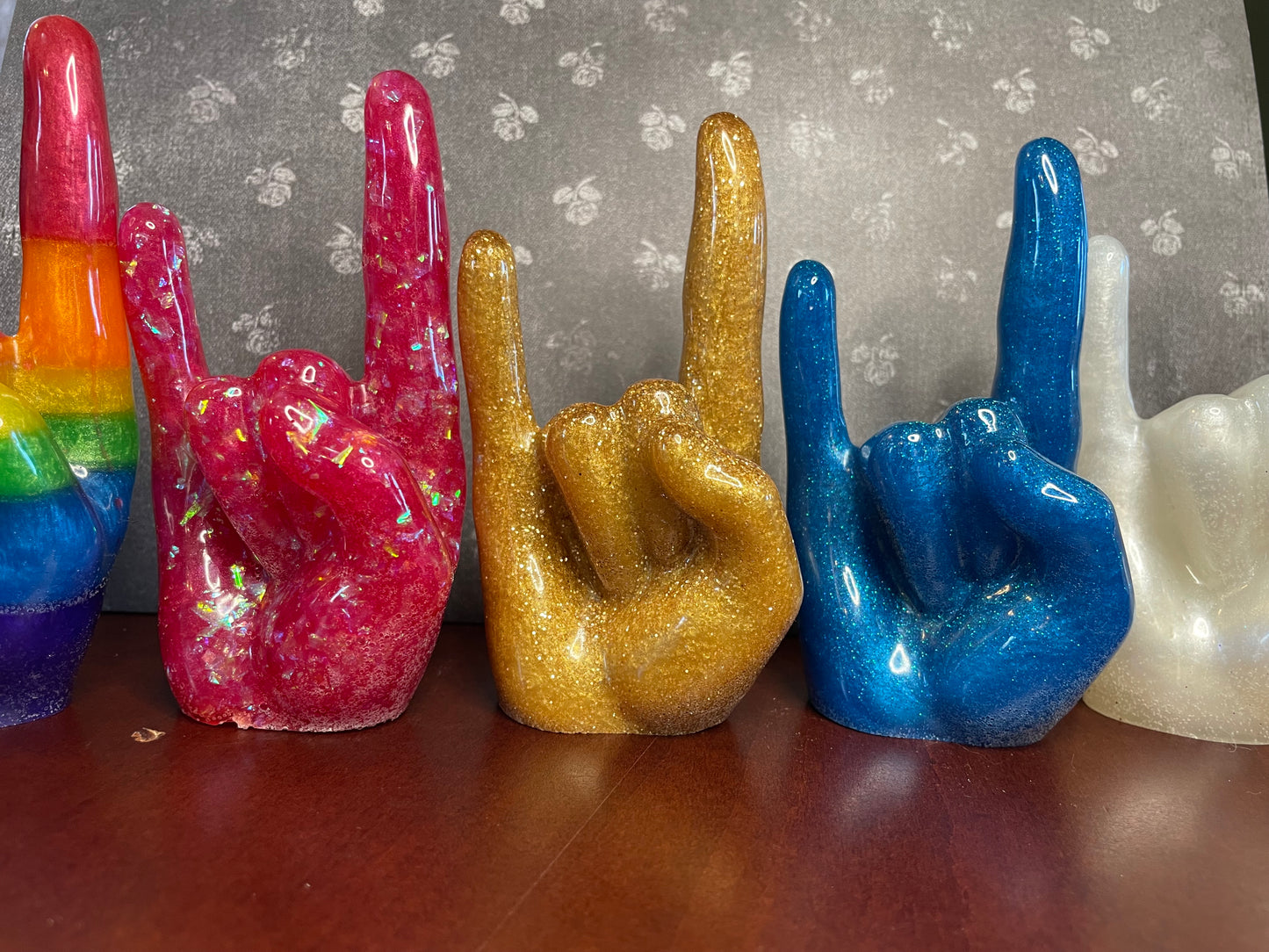 Rock and Roll Hands Decoration