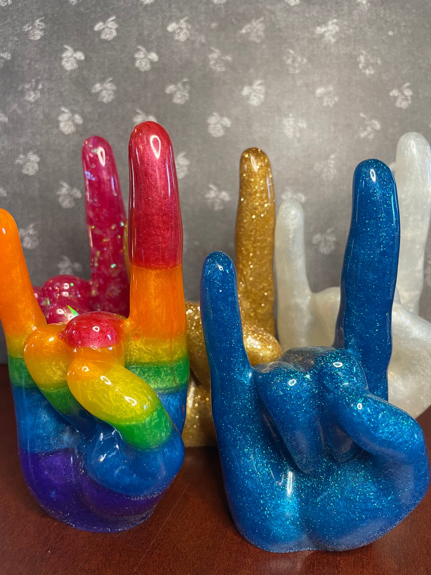 Rock and Roll Hands Decoration