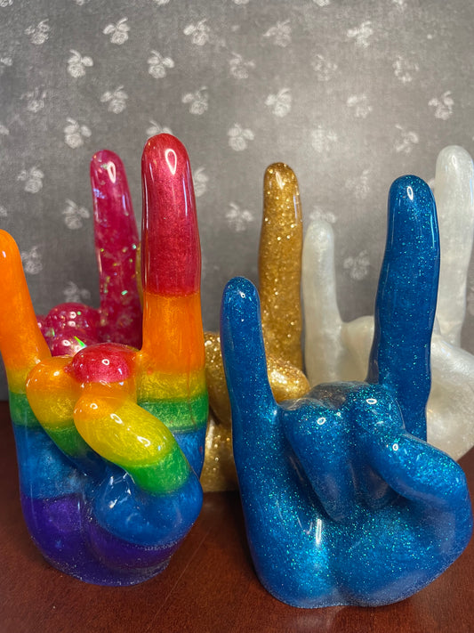 Rock and Roll Hands Decoration